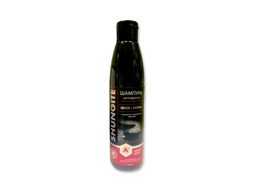 Šampon za podsticanje rasta kose Šungit-Arginin, 330 ml